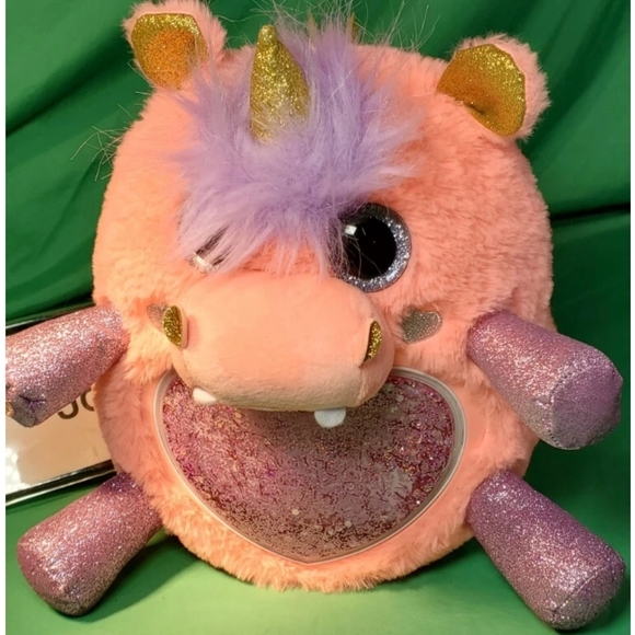 PINK HIPPO UICORN TALK RAINBOW CORN FAIRY SURPRISE  9" INCH - Picture 1 of 13